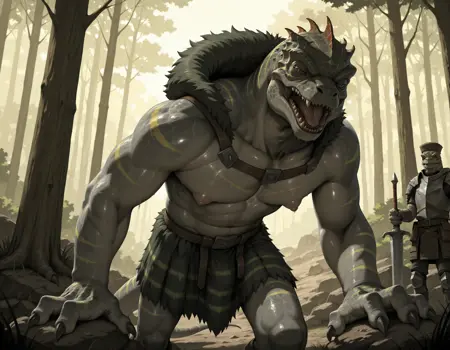 Garnac - trandoshan - clone wars ( Illustrious )