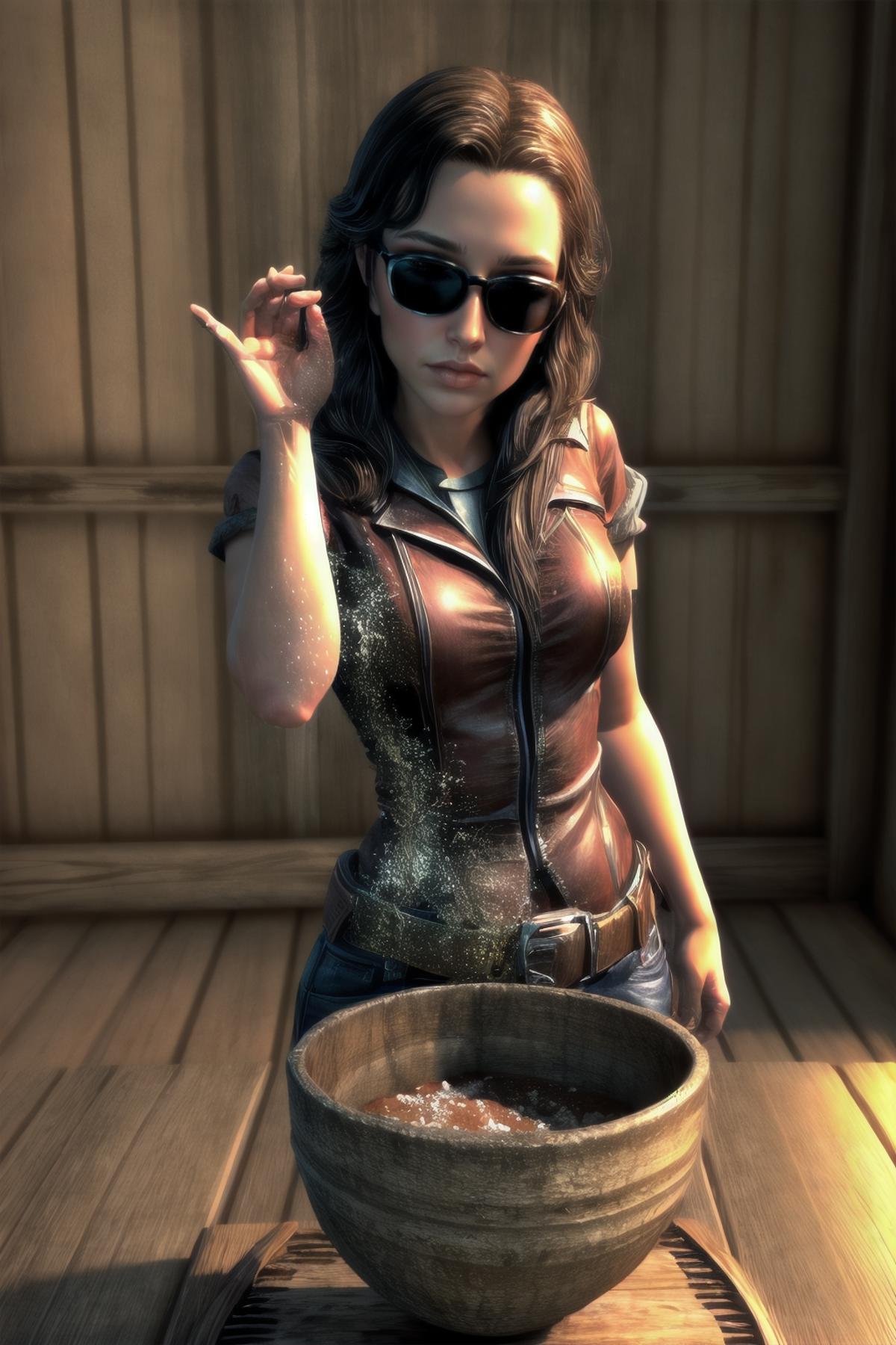 Salt Bae Meme | Concept LoRA image by YuruSama