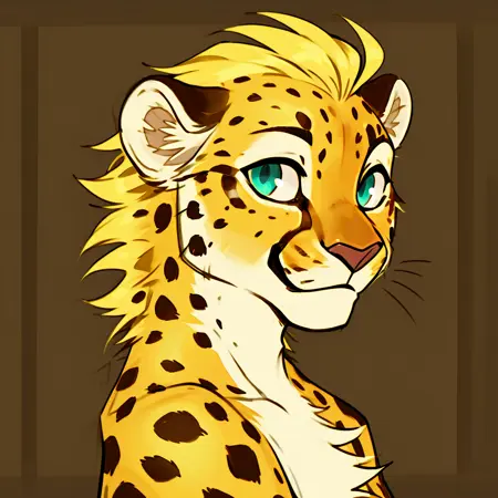 Anthro cheetah