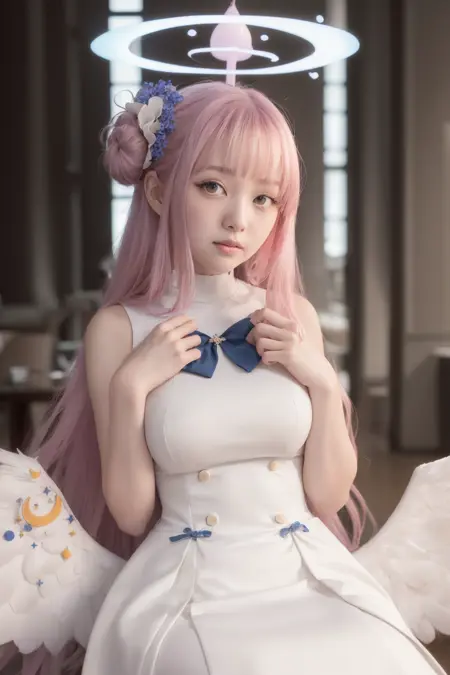 MisonoMika/聖園ミカ TI+LORA Anime/Realistic Blue archive
