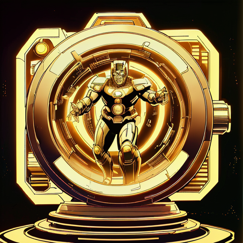 Golden Tech - World Morph image by mageofthesands