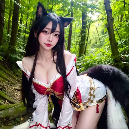 Ahri Cosplay ❀˖° (LoRA)