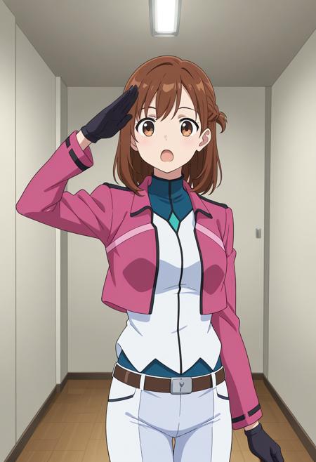Celestial Being's Uniform - Mobile Suit Gundam 00 Illustrious pixai