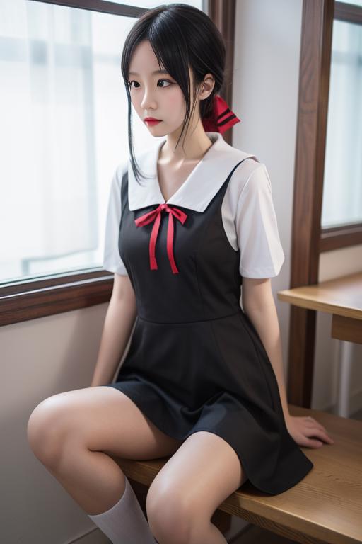 四宫辉夜 秀智学院夏校服 shinomiya kaguya shuuchiin academy school summer uniform image by Thxx