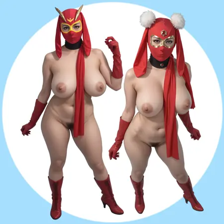 Sexy Kamen (セクシー仮面) - Kekko Kamen Parody [SDXL Pony]