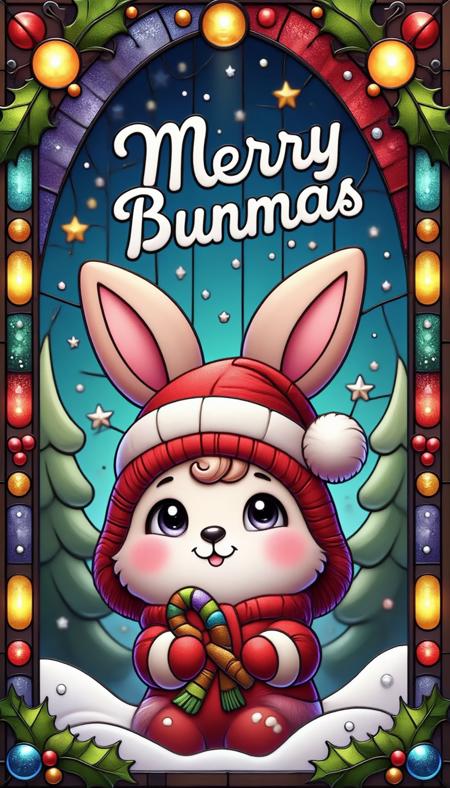 [Pinkie] - Christmas Stained Glass💝- [Flux] v1.0