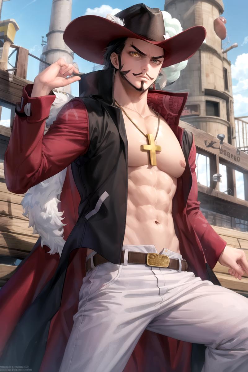 Dracule Mihawk | One Piece (anime character) | ownwaifu image by ownwaifu