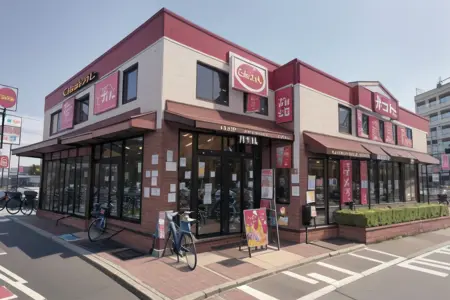 ファミレスの外観G family restaurant G SD15