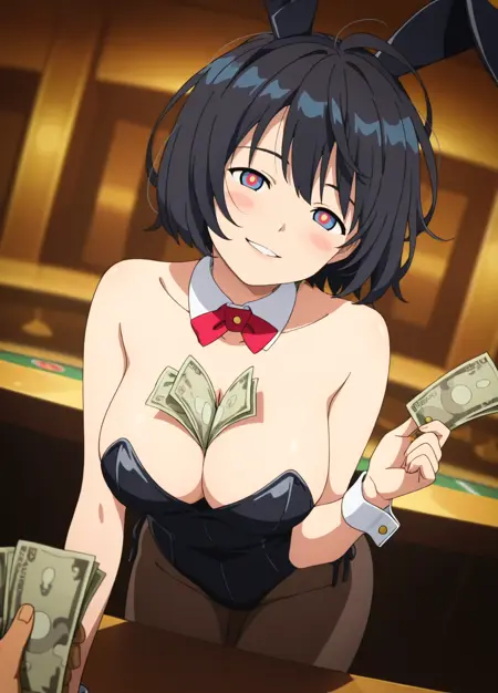 Tucked money