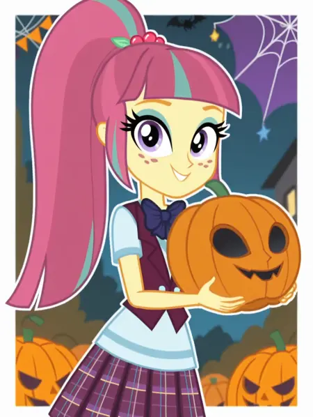 Sour Sweet (EG) | My little pony: Equestria girls| ( 3 Outfit ) | [ illustriousXL ]