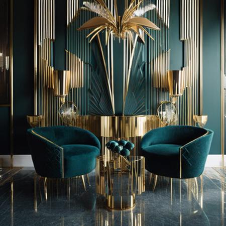 art deco style interior design  art deco  art deco design