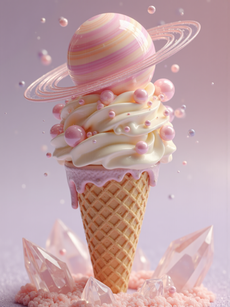 星球冰淇淋-艺术装置 v1.0