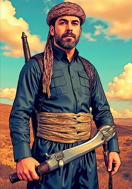 Mens Kurdish culture Clothes