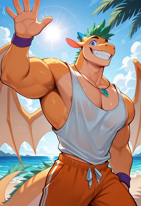 Mango the Dragon - PitiYindee's Character [Illustrious]
