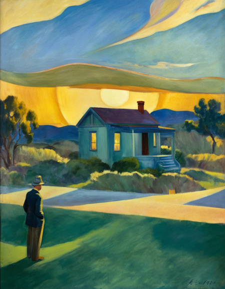 Edward Hopper Style XL Nr. 1 v1.0