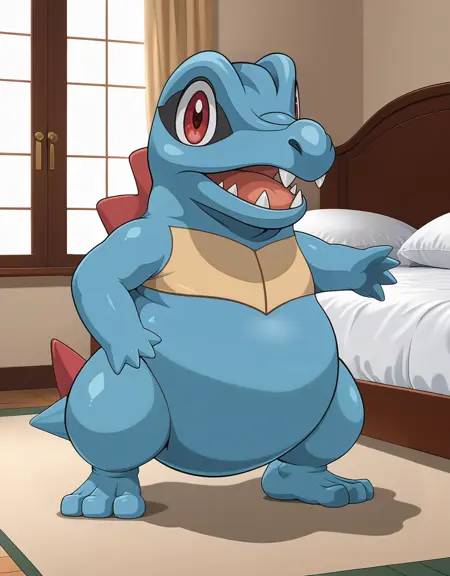 Totodile - Pokemon - SDXL(Pony)