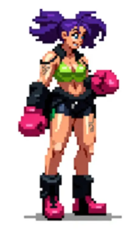 8Bit Pixel Fighter  Flux