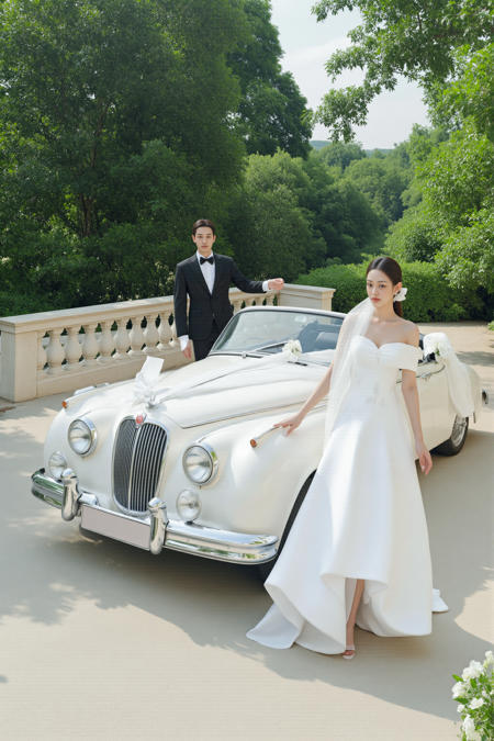 FLUX wedding vintage car F1 FLUX