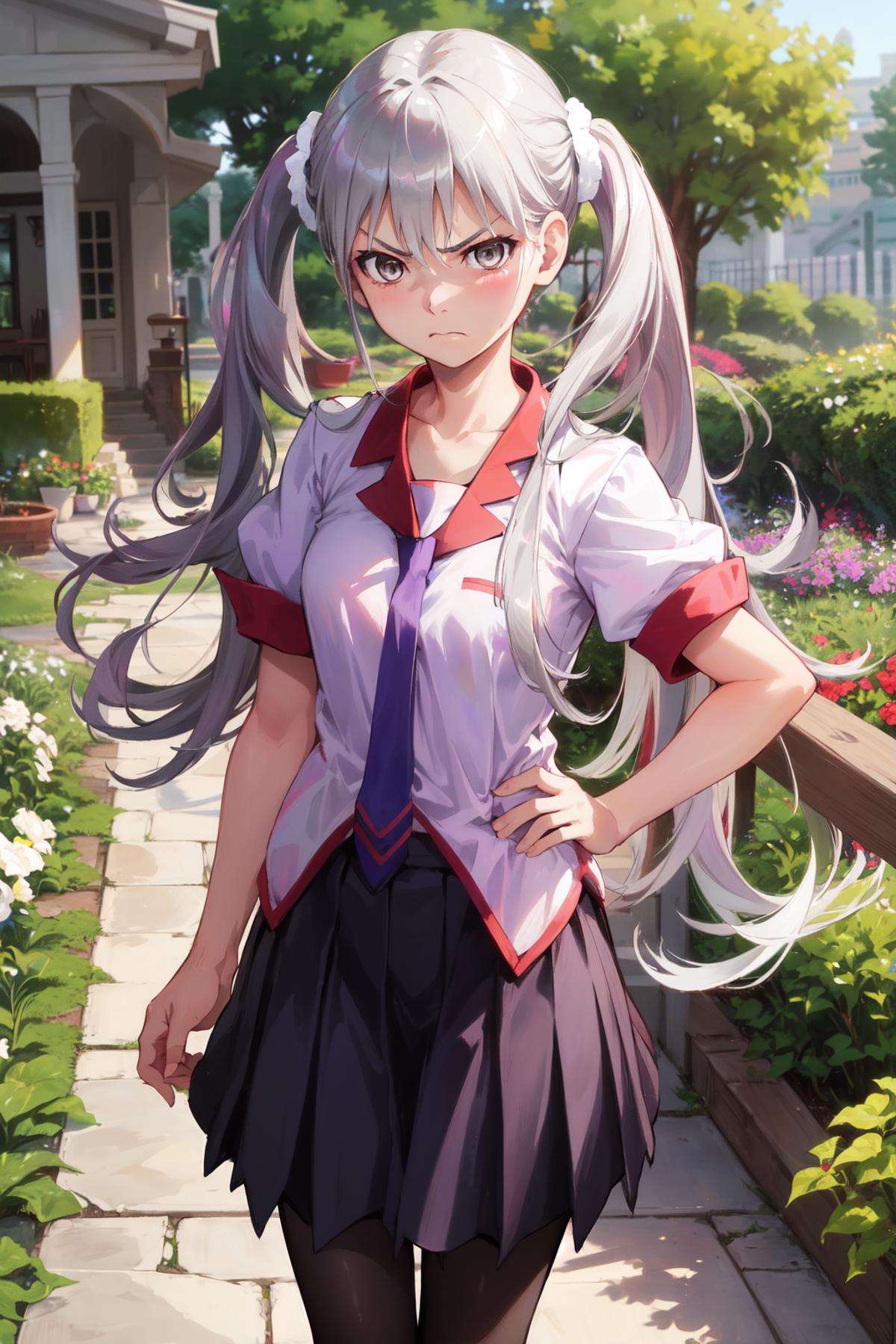 Oikura Sodachi - Owarimonogatari LORA image by JohnAiArt