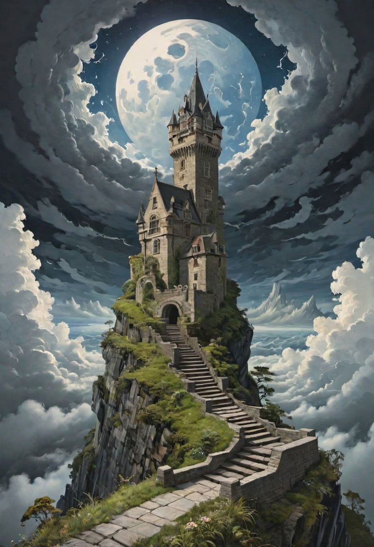 Escher Blend image by Ajuro