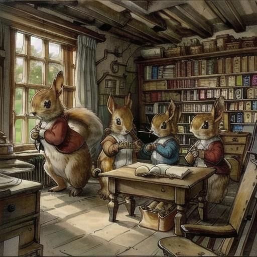 Drawings-Beatrix Potter image by FoxieQueen