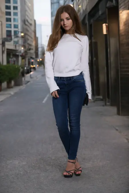 {DD} Sweater and jeans (outfit)