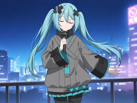 Hatsune Miku From A Miku Who Can't Sing