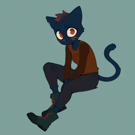 Mae Borowski - Night In The Woods (Pony, Illustrious, SD1.5)