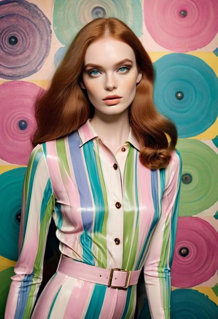20th Century fashions - 1970s Psychedelic style V1
