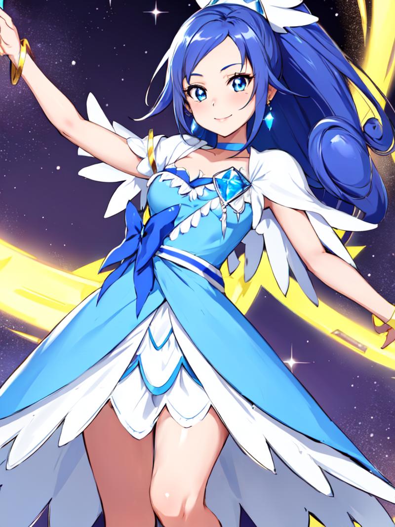 Cure Diamond (Doki Doki! Pretty Cure) ドキドキ！プリキュア キュアダイヤモンド image by secretmoon