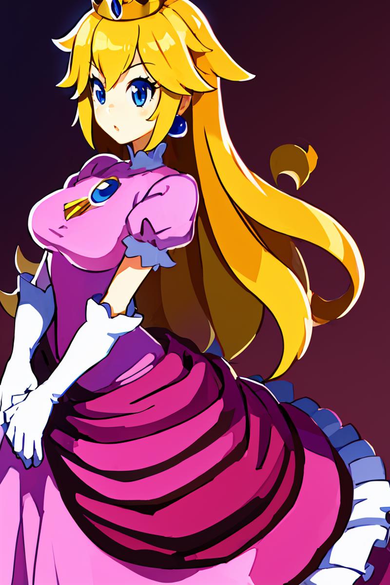 Princess Peach (ピーチ姫) - Super Mario Bros - COMMISSION image by MarkWar