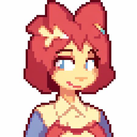 pixel art portrait corsic axolotl tori diara