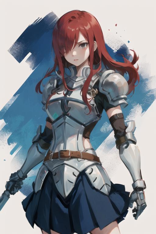 Erza Scarlet エルザ・スカーレット / Fairy Tail image by Grim0ire