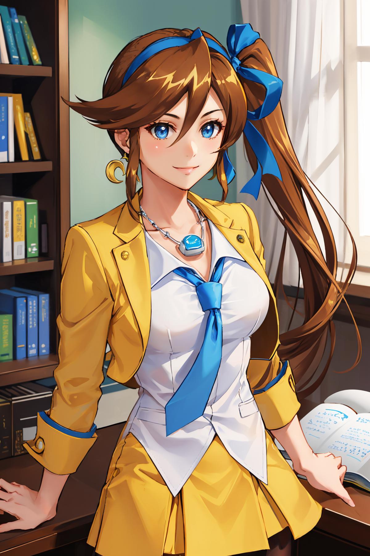 Athena Cykes | Ace Attorney image by zetsubousensei