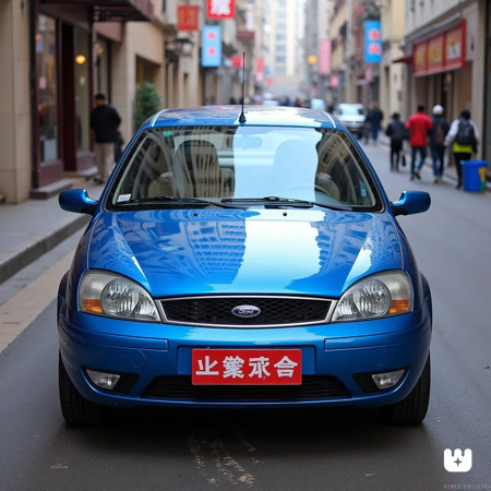 2000 Ford Fiesta sedan (Chinese-spec)