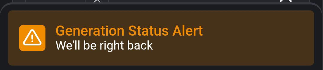 Is it just me or has the generator been faulty lately?