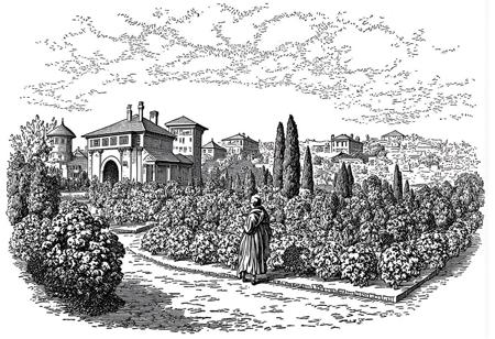 Pencil Illustration of the Culture and Architecture of the Roman Empire v2.0 - detailed