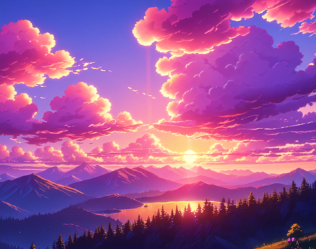 Anime Sunrise (Landscape) (SDXL) (AD) v1.0