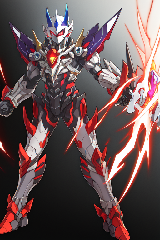 Gridman-style image by MassBrainImpact