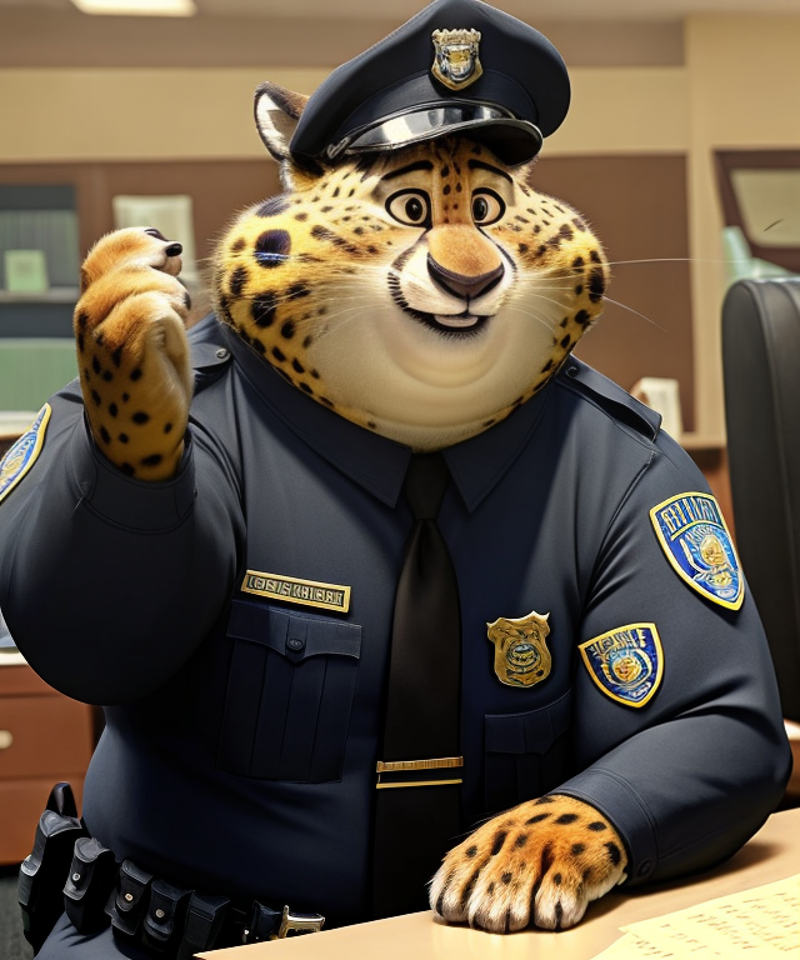 Benjamin Clawhauser image by tombot