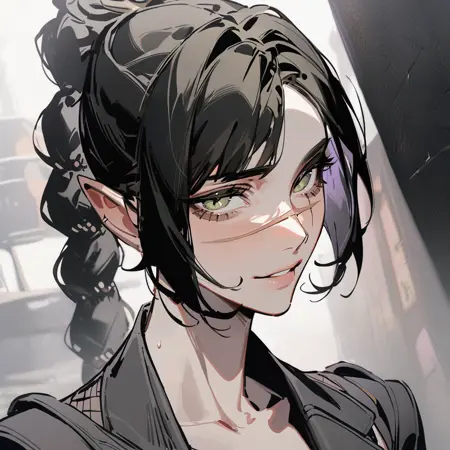 Shadowheart (Anime) - Baldur&#39;s Gate 3 SDXL