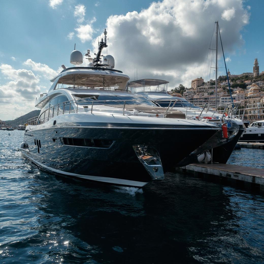 donald trump monaco yacht supercar