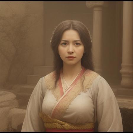 a still frame from a historical movie oriental theme