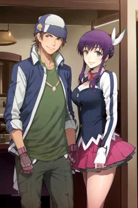 Andy W Hole x Mikono Suzushiro (Aquarion Evol)