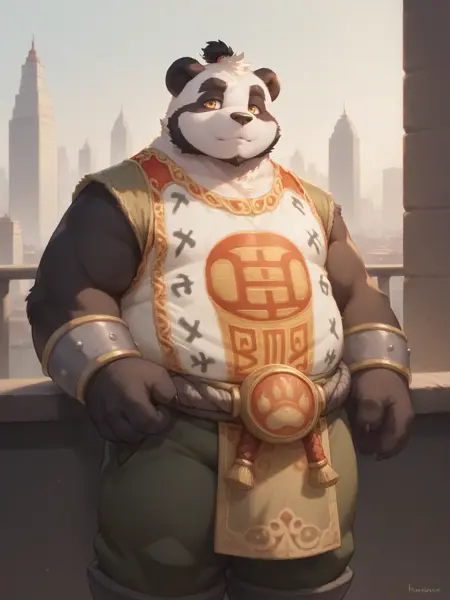 游学者周卓(魔兽世界)熊猫人 | Lorewalker Cho (World of Warcraft) Pandaren
