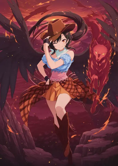 Saki Kurokoma (Touhou Project)