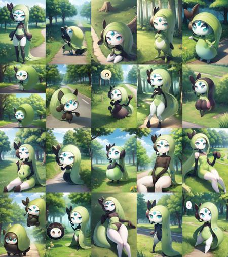 Meloetta - Pokemon, Pocket monsters - v1.0