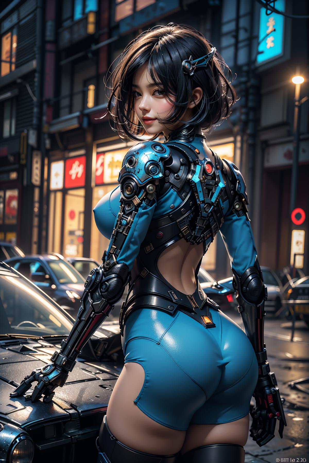 Mecha 机甲少女  未来篇 style image by pizzagirl