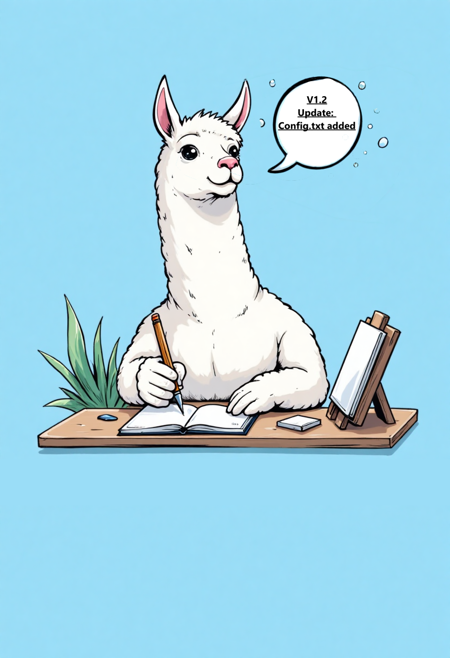 LlamaScribe V1: Instruction Based Image Captioning v1.2