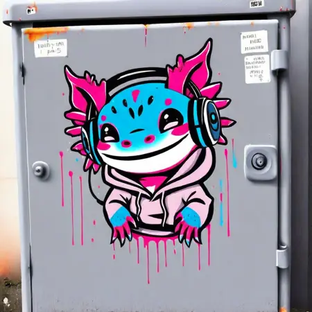 GRAFFITI ANTHRO STYLE 👨🎨 BY STX